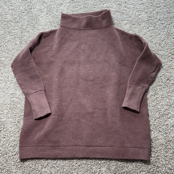 Free People Women's Small Heavy Knit Ribbed Slouchy Tunic - Picture 8 of 8